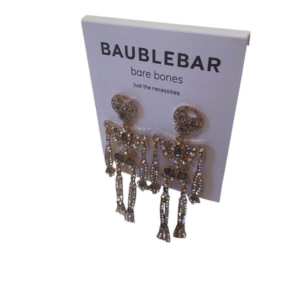 Baublebar Bare Bones Soarkly Skeleton Drop Earrings. - Picture 3 of 5